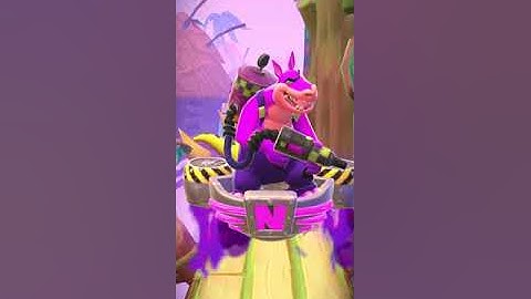 Crash Bandicoot: On the Run! Oxide Dingodile Defeated! Jewel 118