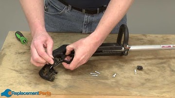 How to Replace the On/Off Switch on a Weed Eater XT10 String Trimmer (Part # 530347897)