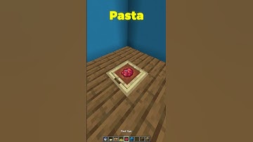 NEW FOOD IN MINECRAFT?! | Minecraft Build Hacks 😄 #shorts