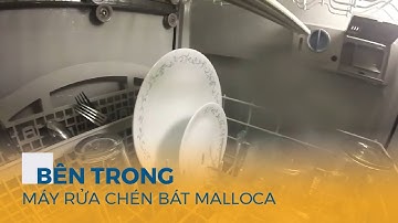 Malloca l Bên Trong Máy Rửa Bát Khi Hoạt Động