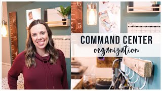 Celebrity How to Eliminate Clutter with a BUDGET FRIENDLY COMMAND CENTER Wealth