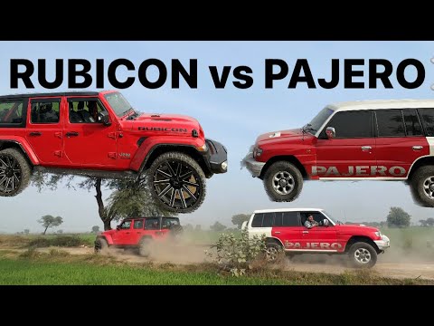 1st Time in India🇮🇳 ||PAJERO VS RUBICON 🏁