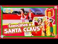 Conocimos a Santa Claus | Patinamos en una pista de hielo y Andy se cae | Vamos a una feria navideña