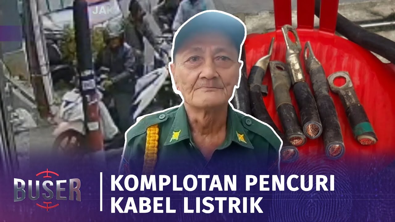 Komplotan Pencuri Kabel Listrik