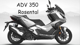 Honda ADV 350  zweite Fahrt durch das Rosental  erklärungen