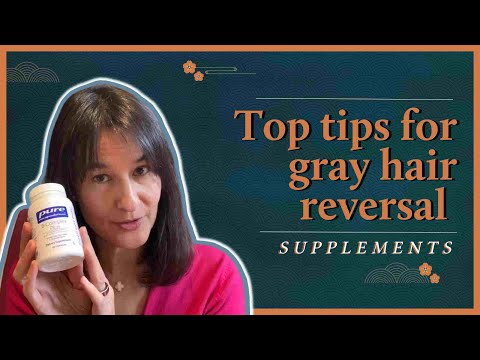 Best Grey Hair Reversal Vitamins and Supplements (Glutathione, B12, Wheatgrass)