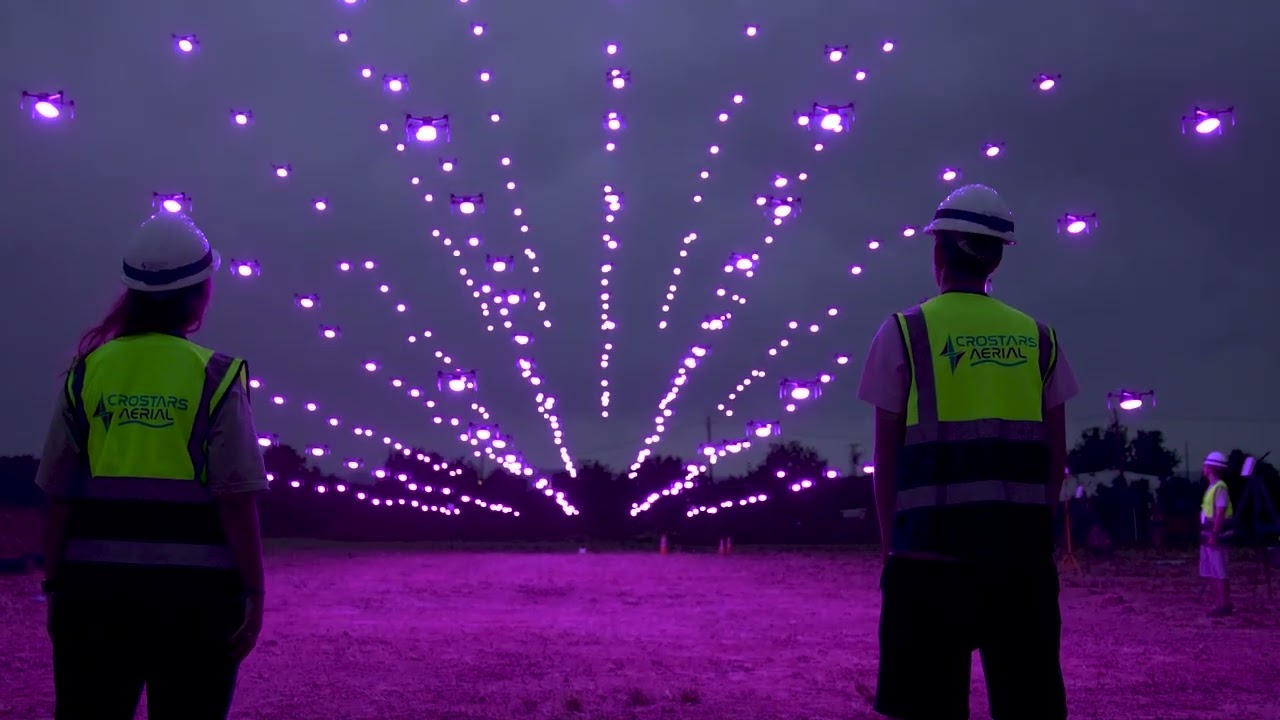 Espectáculo de Drones  | Drone Show Barcelona | Crostars Aerial Shows | Espectacle de Drons