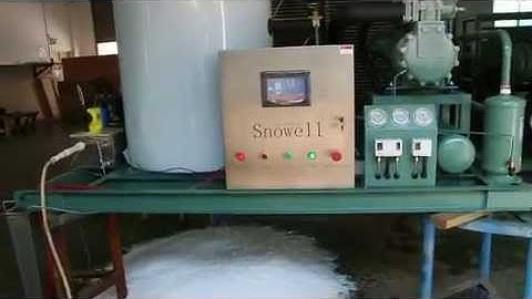 Snowell air cooled 5TPD flake ice machine