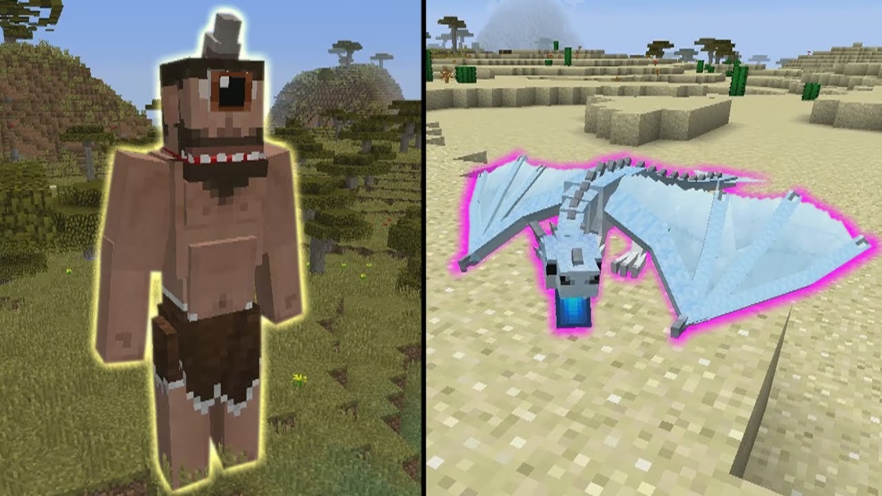 Veszélyes LÉNYEK a Minecraftban!