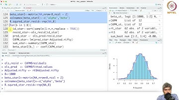 Hands on with R for Bootstrap Regression