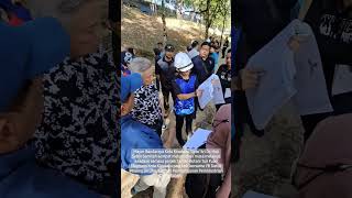 Mayor Bandaraya Kota Kinabalu sempat meluangkan masa melawat keadaan semasa projek Taman Botani.