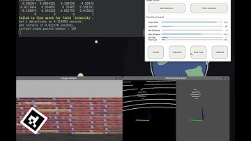 lidar_camera_calibrator: Calibration using a calibration board with AprilTag (Simulation)