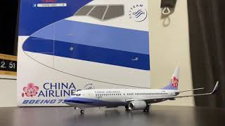 飛行機模型]チャイナエアライン 737-800 1/200 - YouTube