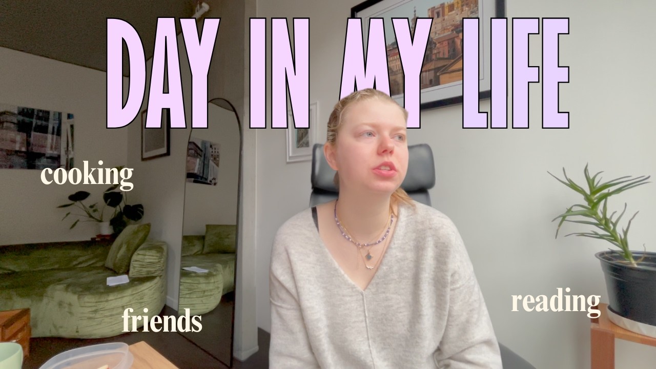 vlog / cooking, staying up late af, & reading