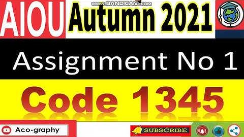 AIOU Code 1345 Solved Assignment No.1 Autumn 2021 | Subject: Principles of Commerce | Level: FA/ICom