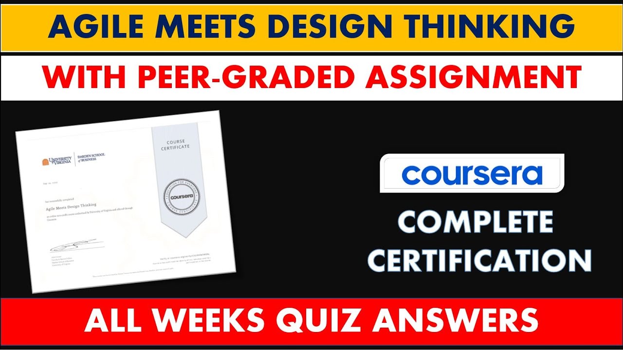 design thinking for innovation coursera peer graded assignment answers