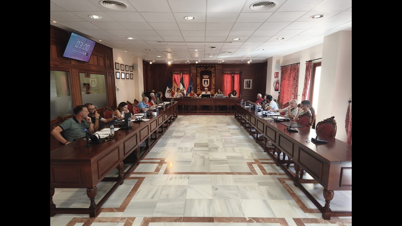 Pleno ordinario 30 de julio de 2026. Chipiona