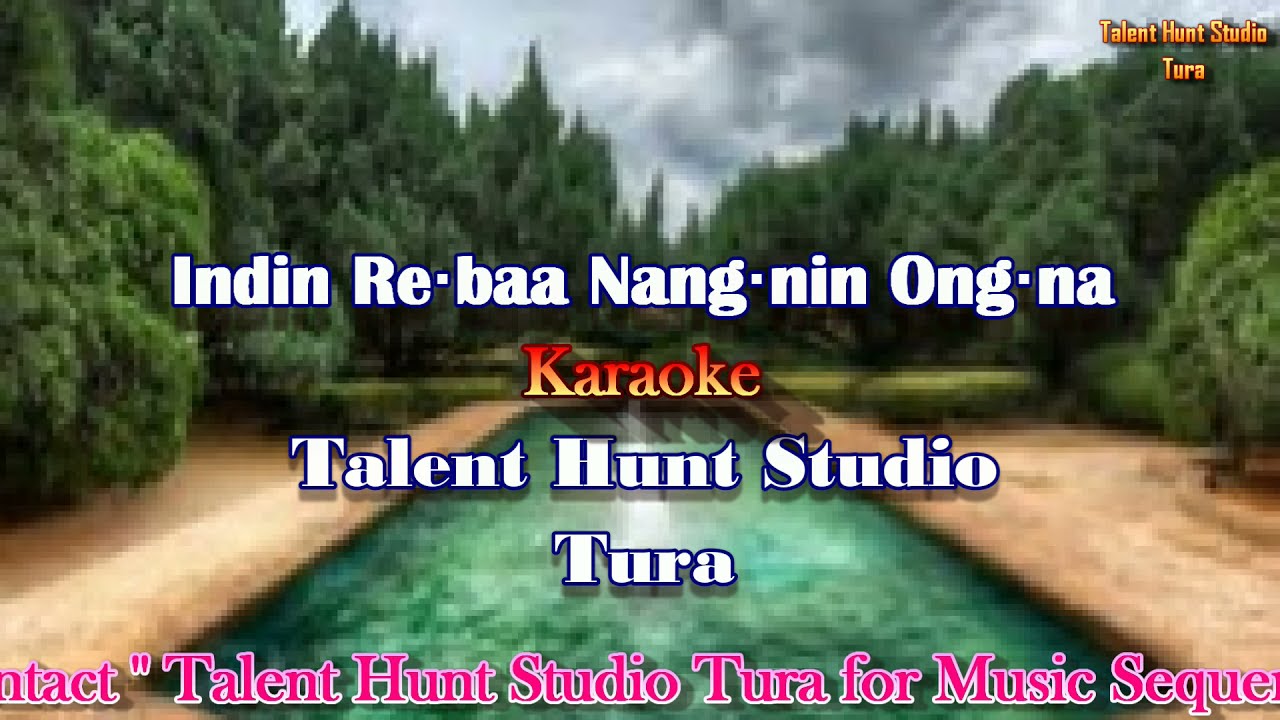 Indin Rebaa Nangnin Ongna Karaoke Music Track only AR 259