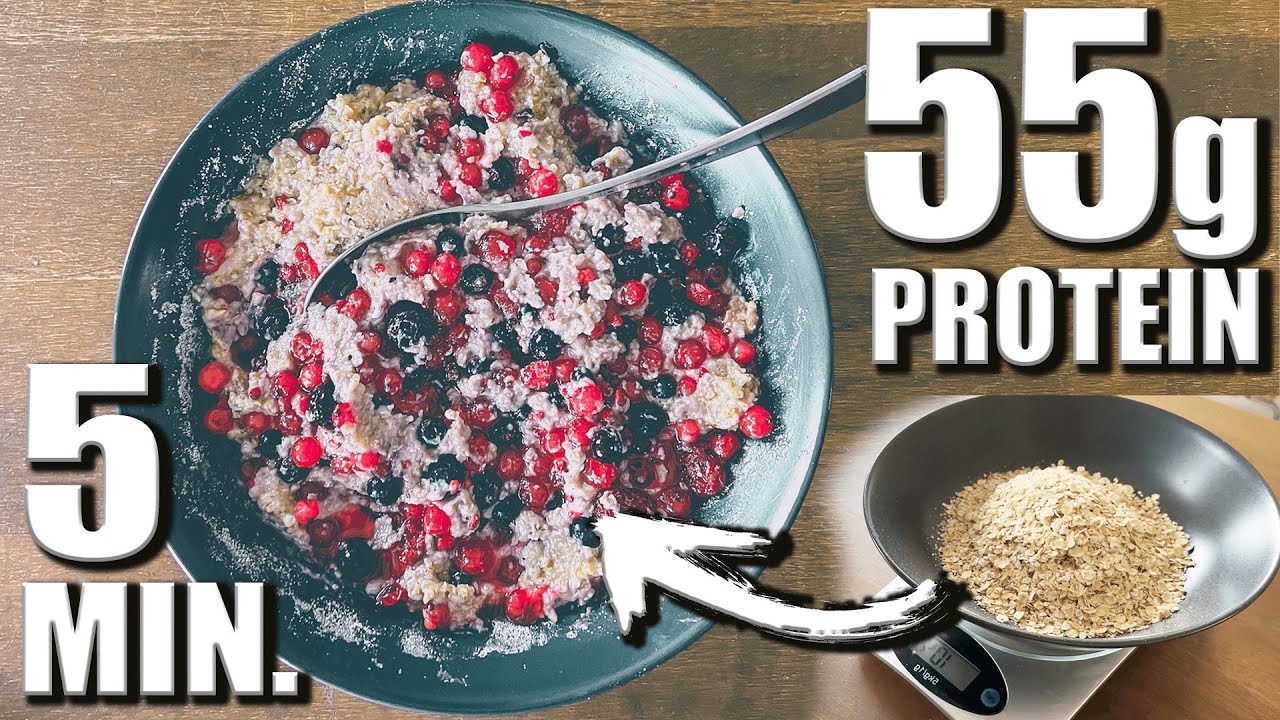 Bestes High PROTEIN PORRIDGE !  | Eat Clean #4 | Arda Saatci