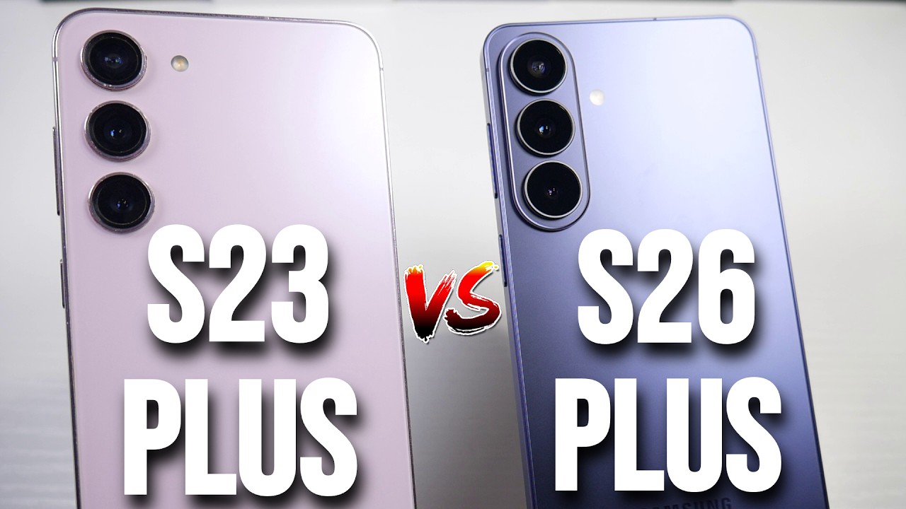 Samsung Galaxy S23 Plus VS Samsung Galaxy S26 Plus! (Camera Comparison, PUBG & Display & Speed)