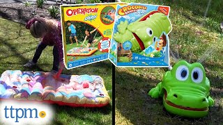 Hasbro Crocodile Dentist Splash and Operation Splash Games from WowWee Instructions + Review! screenshot 5