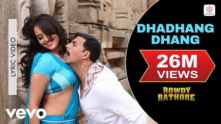 Dhadhang Dhang Lyric Video - Rowdy Rathore|Akshay, Sonakshi|Shreya Ghoshal|Sajid Wajid