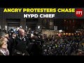 Nyu propalestine protesters chase nypd chief into campus building viral surfaces