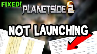 How to Fix Plantside 2 not Launching (100%Fix)