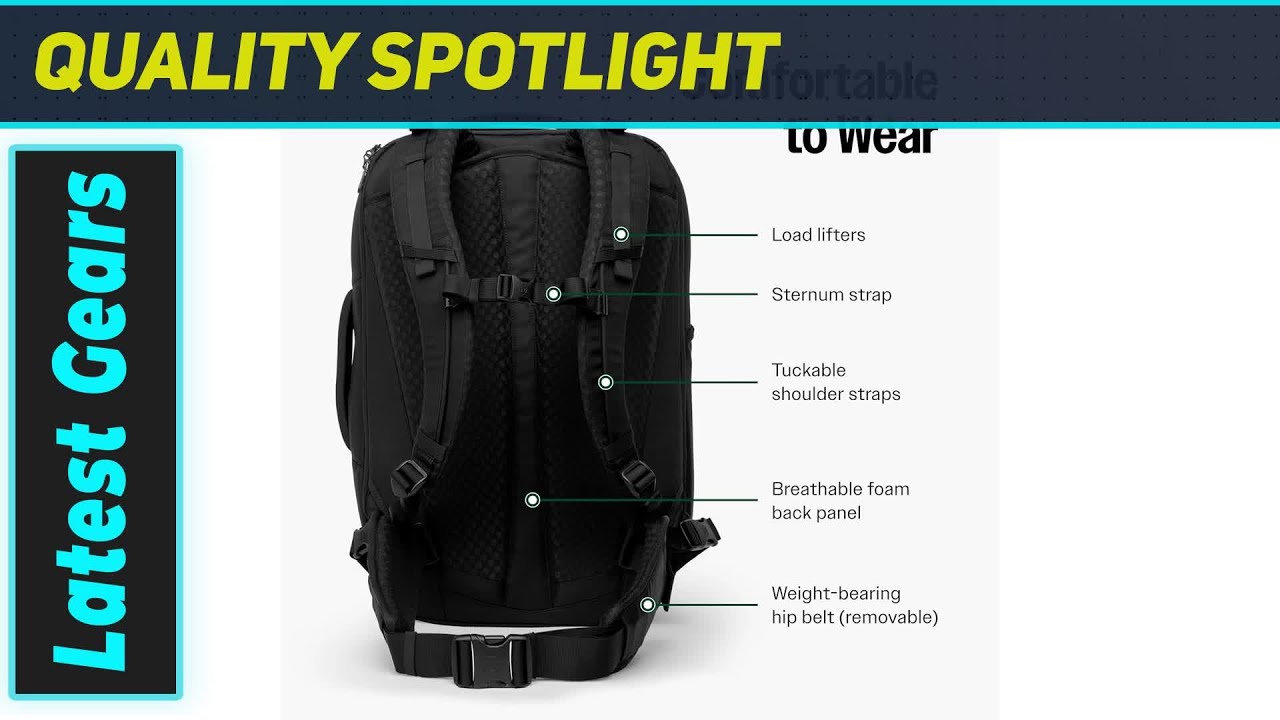 Tortuga 40L: Идеальный рюкзак для ручной клади в путешествиях?