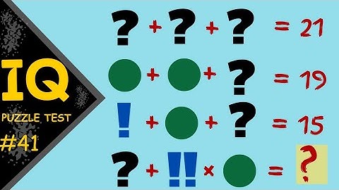 Missing Number Logical Reasoning Mental Ability Aptitude IQ Puzzle Test