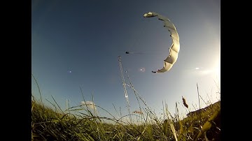 Video 1: Upside-down launch of the 25 m2 LEI V3 tube kite from a tilted mast