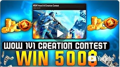 WOW 1 v 1 CREATION CONTEST !  HOW TO MAKE WOW 1 v1 CREATION CONTEST. ! WIN 500$ ! WOW APPROVED TAG