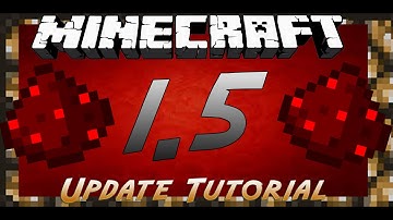 Minecraft: 1.5 Update - Redstone Update Tutorial Map