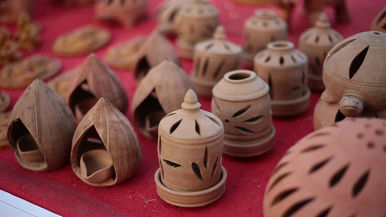 CLAY HANDICRAFTS | FREE STOCK FOOTAGE HD - YouTube