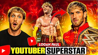 🤯Logan Paul कैसे YouTuber से WWE Superstar बना | कैसे बना WWE का MegaStar Update