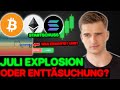 Krypto: Wiederholt sich der JULI und kommt die EXPLOSION 🤷🏼♂️😬?!