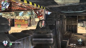 Call of Duty- Black Ops - Firing Range SnD lines of sight - tips and tricks