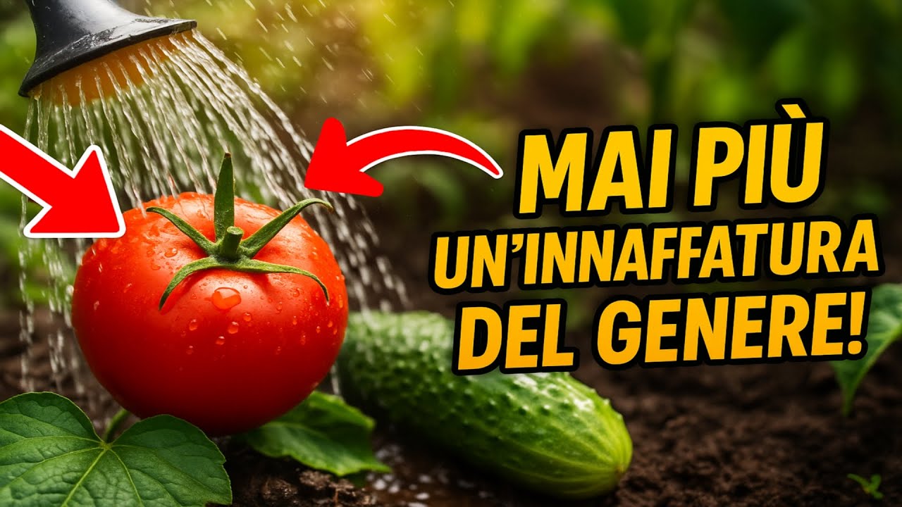 Mai più uninnaffiatura del genere! 10 segreti per pomodori, cetrioli e peperoni perfetti nel tuo or
