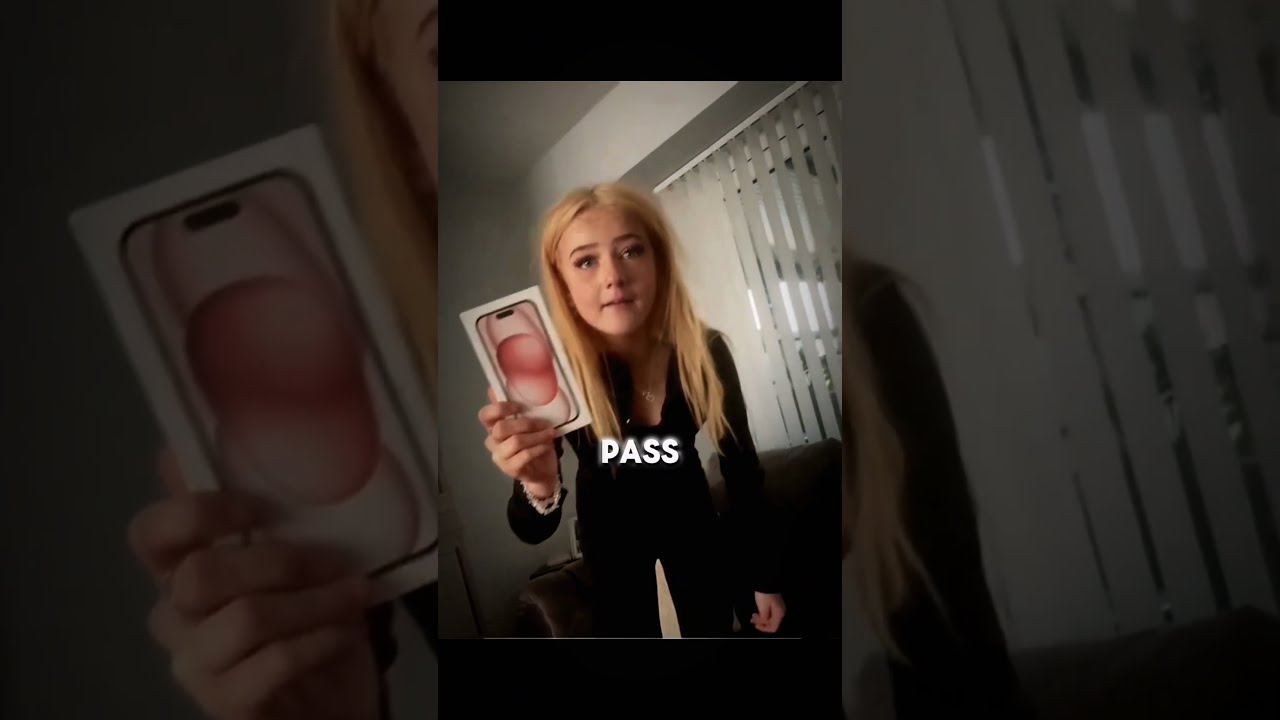 Spoiled Teen Smashes Her Mom S New IPhone 15 Out Of Anger Ungrateful Failed Genz Sad