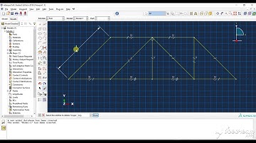 Truss Analysis using ABAQUS CAE (Part 1)