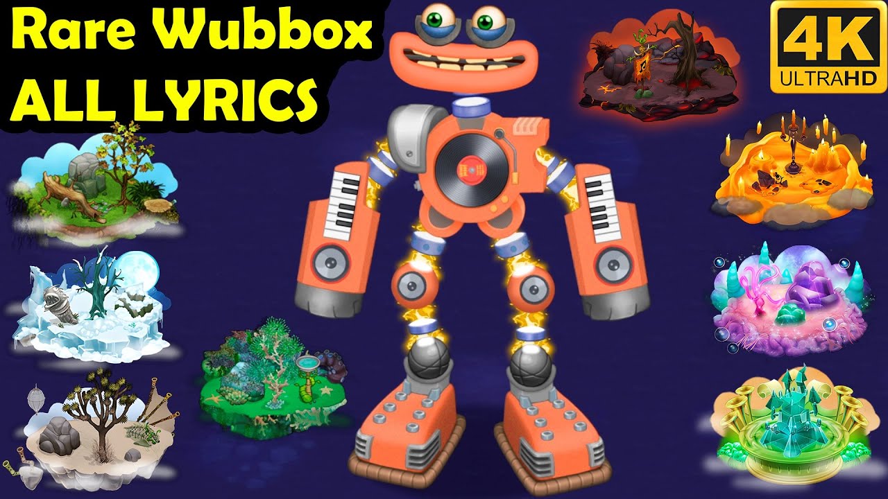 Wubbox, Rare Wubbox, Epic Wubbox - Air Island Trio (My Singing