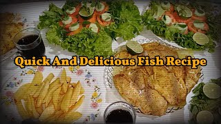 The Best Fish Recipe + Cooking With My Husband