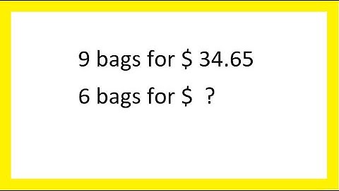 Ratio 2 Solve ratio problems using cross multiplication and ratio formula