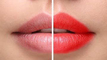 1 Min How to Create Realistic Lipstick in Photoshop 2020.
