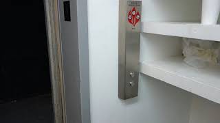 Before & After Mod: Service Elevator at The DeSoto Hotel (former Hilton) in Savannah, GA