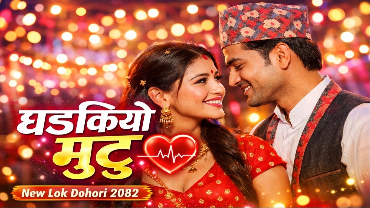 तिम्रो नामले धड्किन्छ मुटु | Timro Naamle Dharkinchha Mutu | New Nepali Lok Dohori Song 2082 ❤️