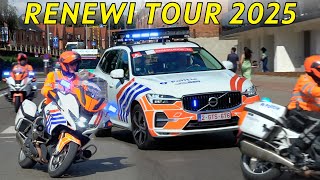 🚴🏻‍♂️RENEWI TOUR 2025 | Belgische \u0026 Nederlandse Hulpdiensten begeleiden WIELRENNERS door Leuven!