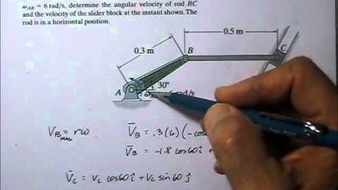 Dynamics 16.5a Relative Velocity