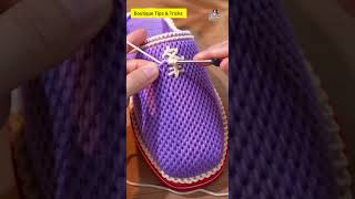 Beautiful Woolen Slipper Making Process In Easy #tailor #diysewing #tailormade #gameitems
