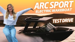 Arc Sport ELECTRIC WAKEBOAT: Test Drive and CEO Interview